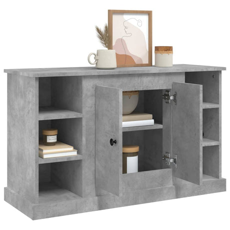Wooden Storage Cabinet 100cm Wide With 2 Doors - Vantage Home