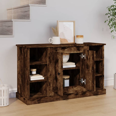 Wooden Storage Cabinet 100cm Wide With 2 Doors - Vantage Home