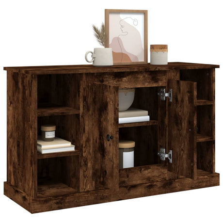 Wooden Storage Cabinet 100cm Wide With 2 Doors - Vantage Home