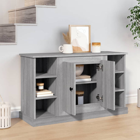 Wooden Storage Cabinet 100cm Wide With 2 Doors - Vantage Home