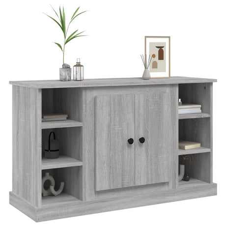 Wooden Storage Cabinet 100cm Wide With 2 Doors - Vantage Home