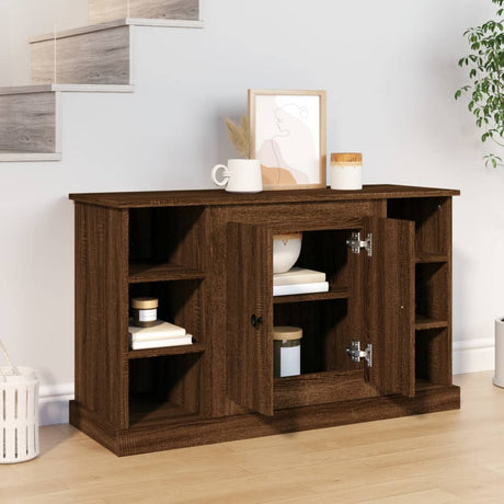 Wooden Storage Cabinet 100cm Wide With 2 Doors - Vantage Home