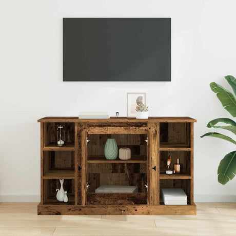 Wooden Storage Cabinet 100cm Wide With 2 Doors - Vantage Home