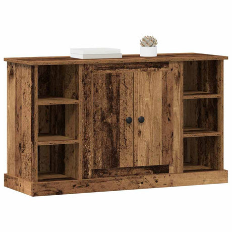 Wooden Storage Cabinet 100cm Wide With 2 Doors - Vantage Home