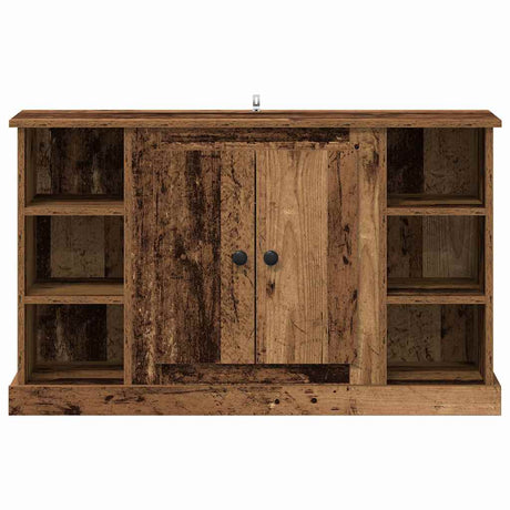 Wooden Storage Cabinet 100cm Wide With 2 Doors - Vantage Home