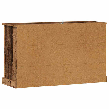 Wooden Storage Cabinet 100cm Wide With 2 Doors - Vantage Home