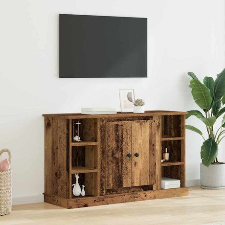 Wooden Storage Cabinet 100cm Wide With 2 Doors - Vantage Home