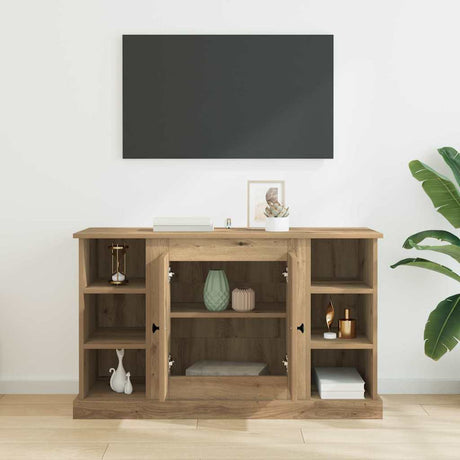 Wooden Storage Cabinet 100cm Wide With 2 Doors - Vantage Home