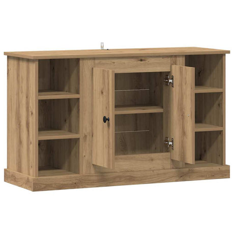 Wooden Storage Cabinet 100cm Wide With 2 Doors - Vantage Home