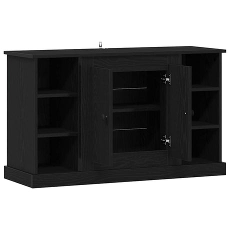 Wooden Storage Cabinet 100cm Wide With 2 Doors - Vantage Home