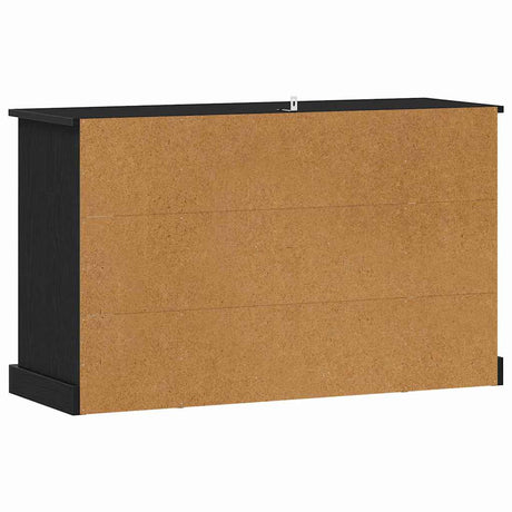 Wooden Storage Cabinet 100cm Wide With 2 Doors - Vantage Home