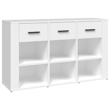 Wooden Storage Cabinet 100cm Wide With 3 Drawers - Vantage Home