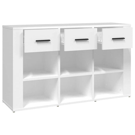Wooden Storage Cabinet 100cm Wide With 3 Drawers - Vantage Home