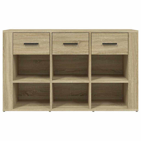 Wooden Storage Cabinet 100cm Wide With 3 Drawers - Vantage Home