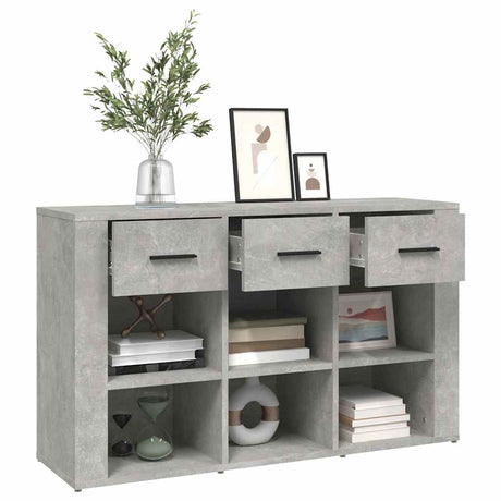 Wooden Storage Cabinet 100cm Wide With 3 Drawers - Vantage Home