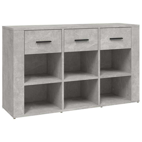 Wooden Storage Cabinet 100cm Wide With 3 Drawers - Vantage Home