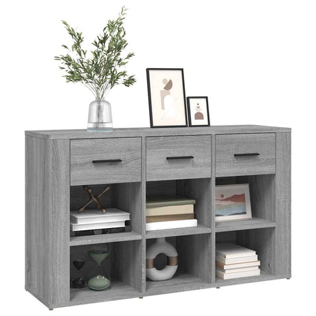 Wooden Storage Cabinet 100cm Wide With 3 Drawers - Vantage Home