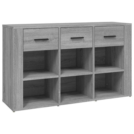Wooden Storage Cabinet 100cm Wide With 3 Drawers - Vantage Home
