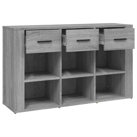 Wooden Storage Cabinet 100cm Wide With 3 Drawers - Vantage Home
