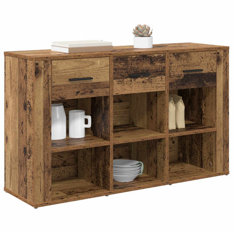 Wooden Storage Cabinet 100cm Wide With 3 Drawers - Vantage Home