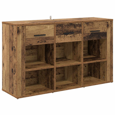 Wooden Storage Cabinet 100cm Wide With 3 Drawers - Vantage Home