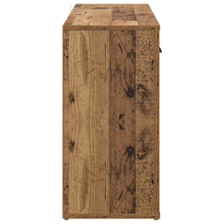 Wooden Storage Cabinet 100cm Wide With 3 Drawers - Vantage Home