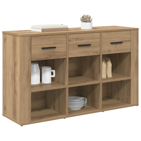 Wooden Storage Cabinet 100cm Wide With 3 Drawers - Vantage Home