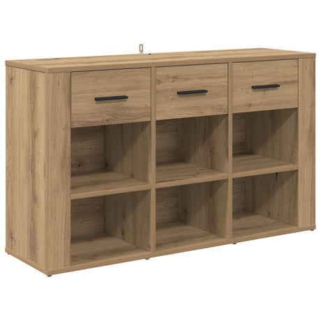 Wooden Storage Cabinet 100cm Wide With 3 Drawers - Vantage Home