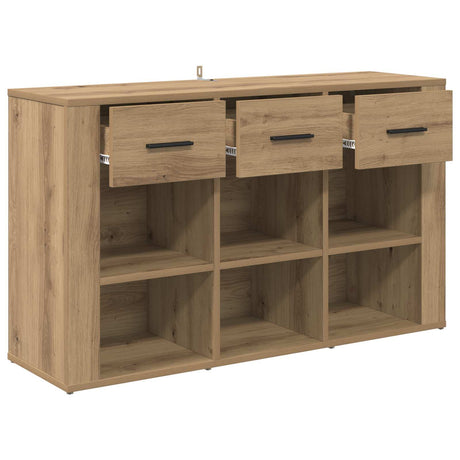 Wooden Storage Cabinet 100cm Wide With 3 Drawers - Vantage Home