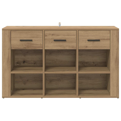 Wooden Storage Cabinet 100cm Wide With 3 Drawers - Vantage Home