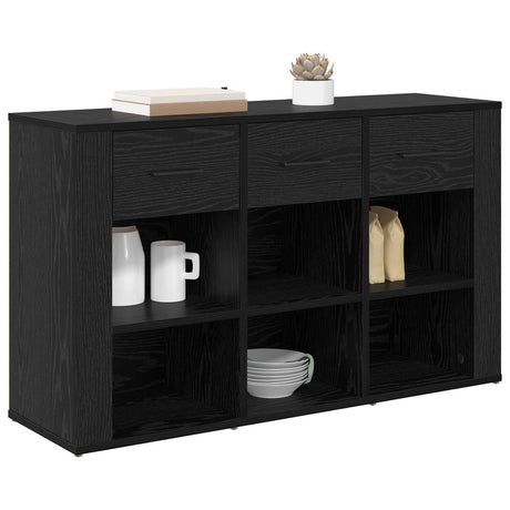 Wooden Storage Cabinet 100cm Wide With 3 Drawers - Vantage Home