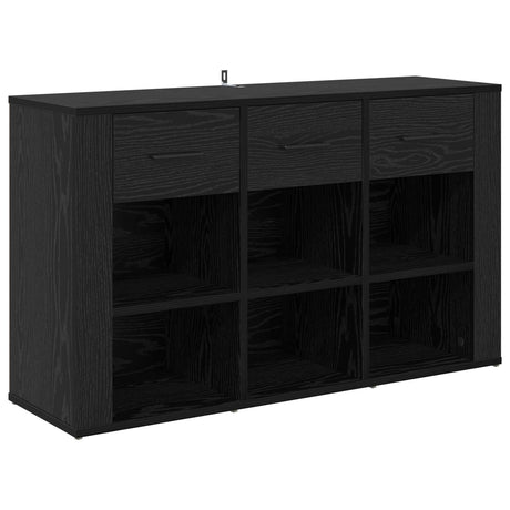 Wooden Storage Cabinet 100cm Wide With 3 Drawers - Vantage Home