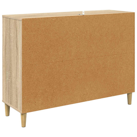 Wooden Storage Cabinet 102cm Wide With 3 Doors - Kiel