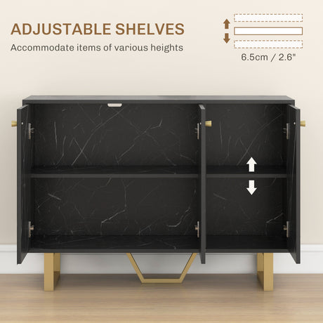 Wooden Storage Cabinet 107cm Wide With 3 Drawers - Velmora
