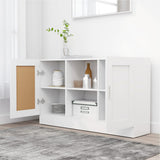Wooden Storage Cabinet 120cm Wide With 2 Doors - Vantage Home