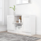 Wooden Storage Cabinet 120cm Wide With 2 Doors - Vantage Home