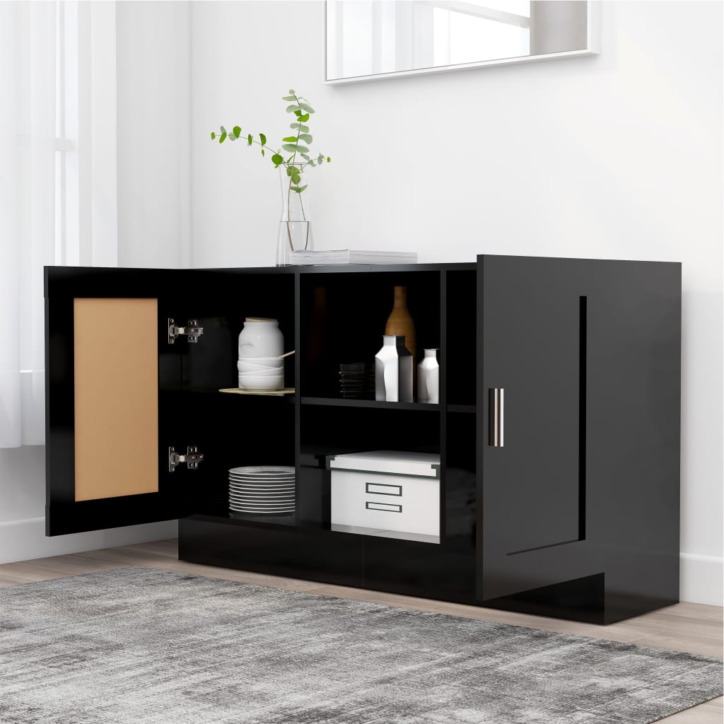 Wooden Storage Cabinet 120cm Wide With 2 Doors - Vantage Home