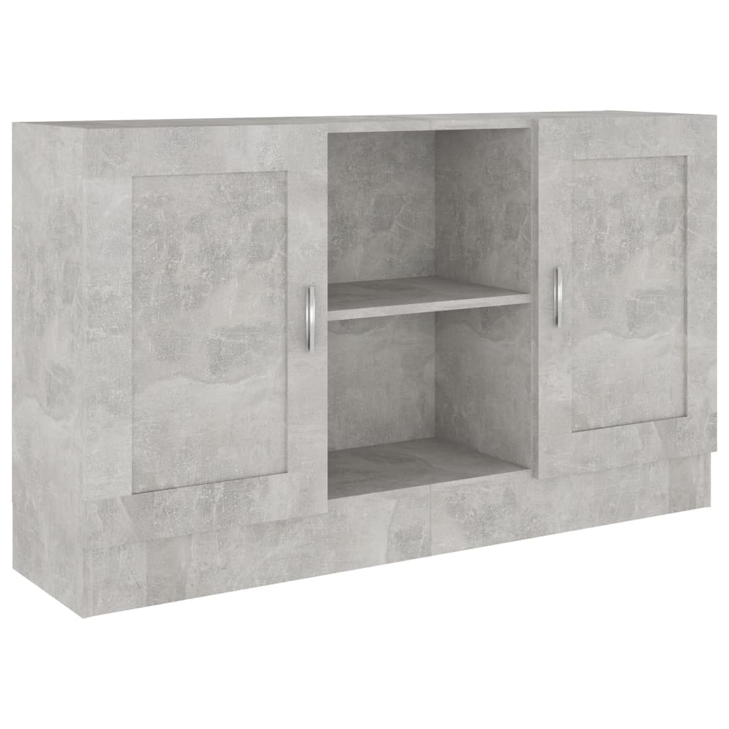 Wooden Storage Cabinet 120cm Wide With 2 Doors - Vantage Home