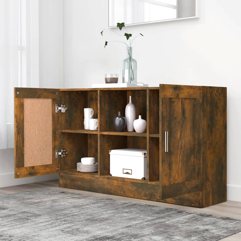 Wooden Storage Cabinet 120cm Wide With 2 Doors - Vantage Home