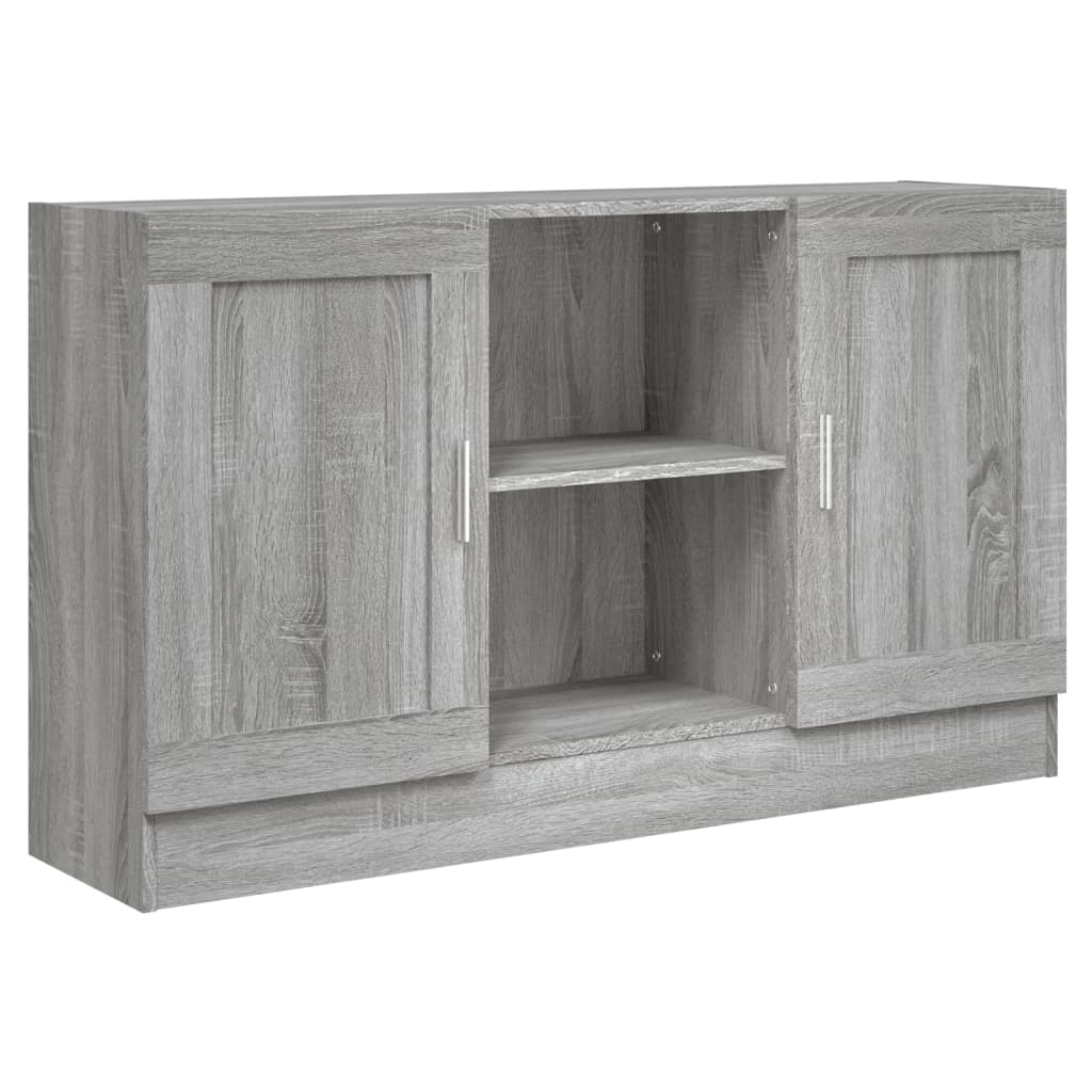 Wooden Storage Cabinet 120cm Wide With 2 Doors - Vantage Home