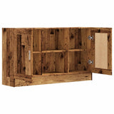 Wooden Storage Cabinet 120cm Wide With 2 Doors - Vantage Home
