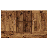 Wooden Storage Cabinet 120cm Wide With 2 Doors - Vantage Home