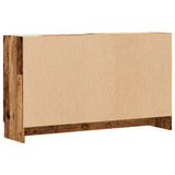 Wooden Storage Cabinet 120cm Wide With 2 Doors - Vantage Home