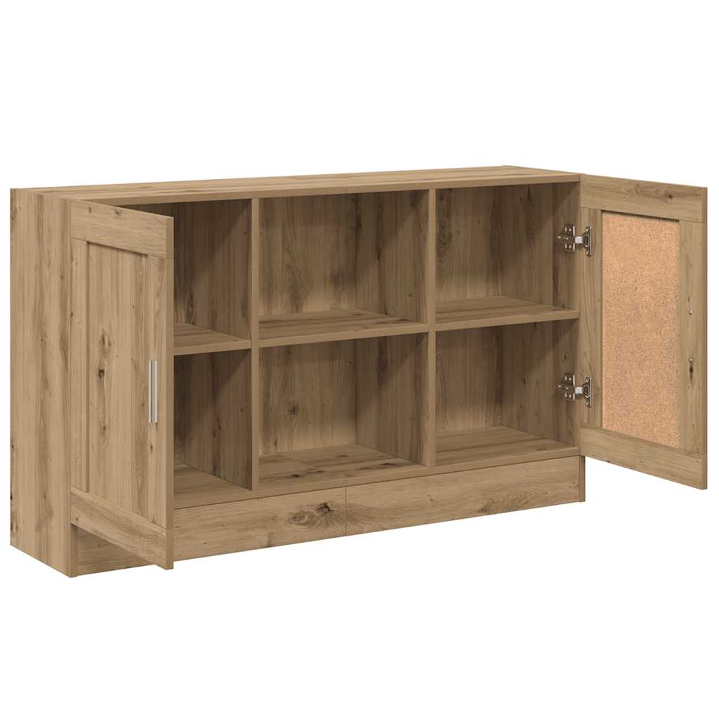 Wooden Storage Cabinet 120cm Wide With 2 Doors - Vantage Home