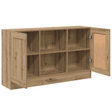 Wooden Storage Cabinet 120cm Wide With 2 Doors - Vantage Home