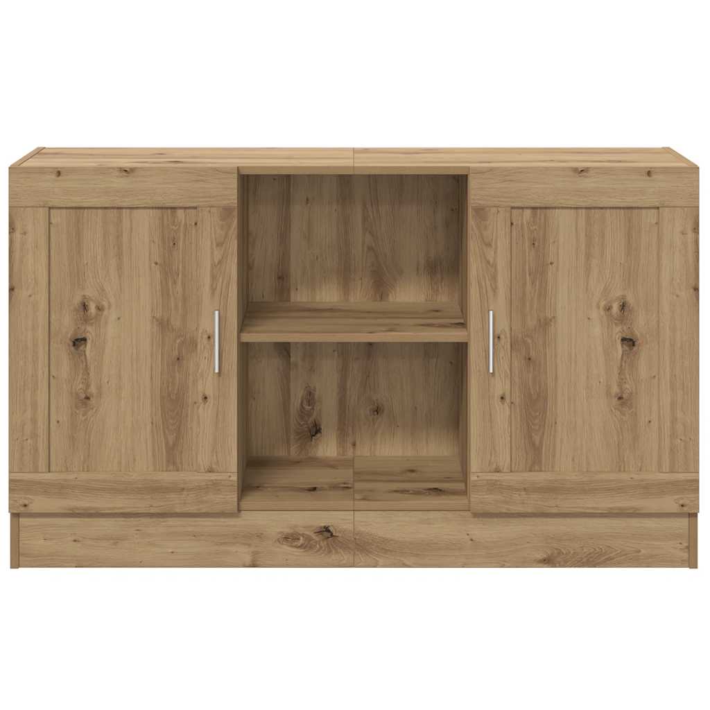 Wooden Storage Cabinet 120cm Wide With 2 Doors - Vantage Home