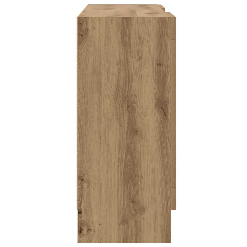 Wooden Storage Cabinet 120cm Wide With 2 Doors - Vantage Home