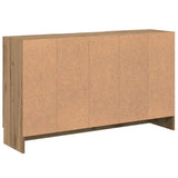 Wooden Storage Cabinet 120cm Wide With 2 Doors - Vantage Home