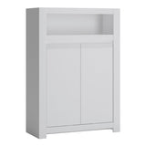 Wooden Storage Cabinet With 2 Doors - Novi