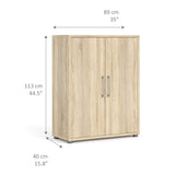 Wooden Storage Cabinet With 2 Doors - Prima